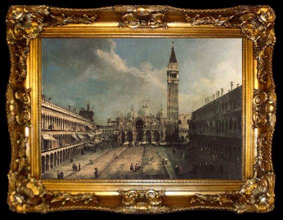 framed  Frank Buscher Piazza San Marco ghj, ta009-2